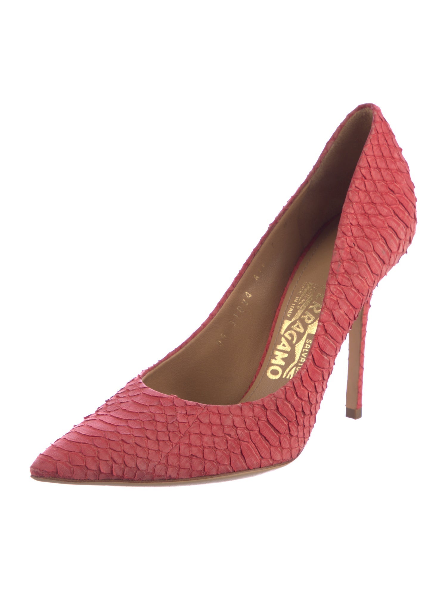 Ferragamo Suede Pumps