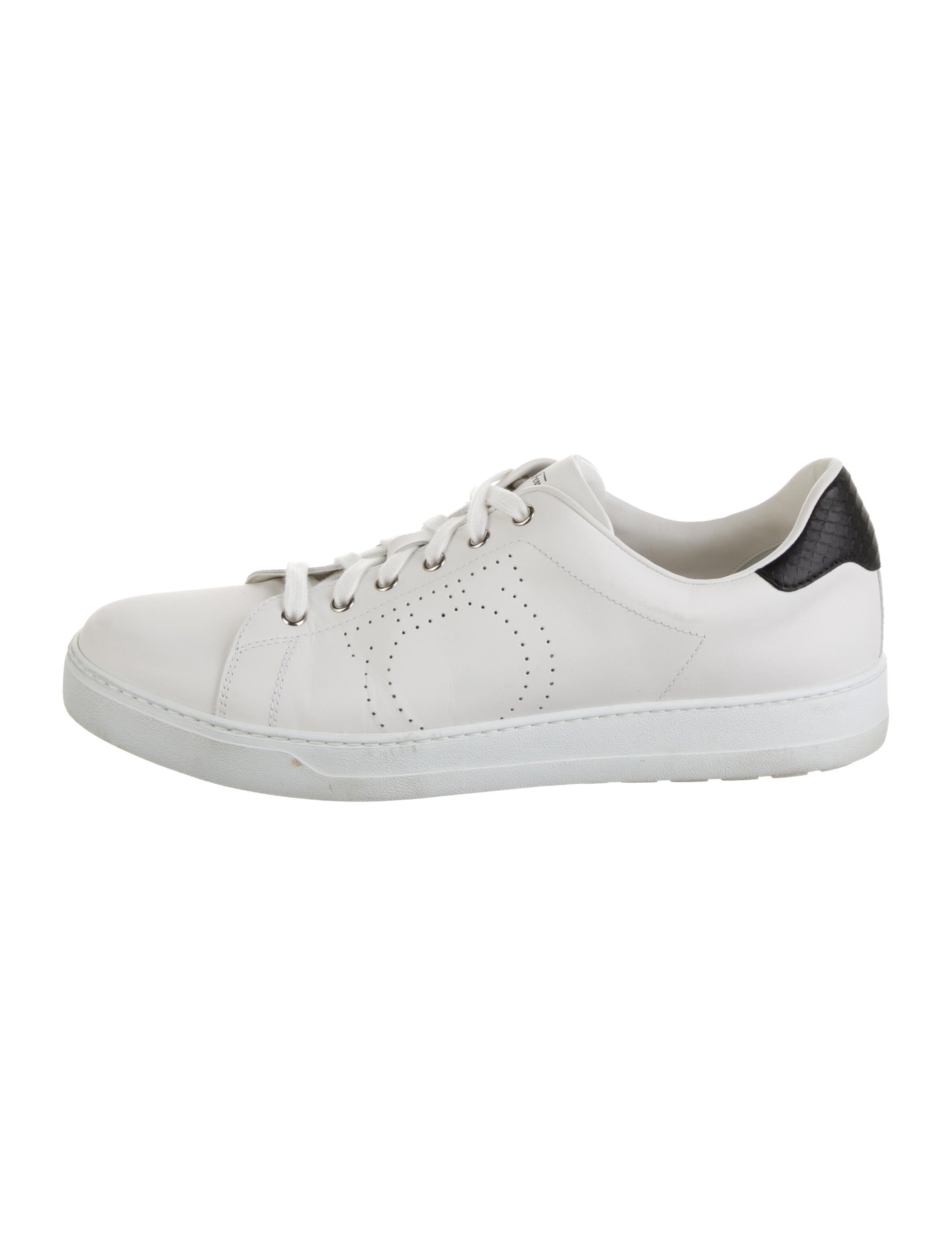 Ferragamo Leather Sneakers