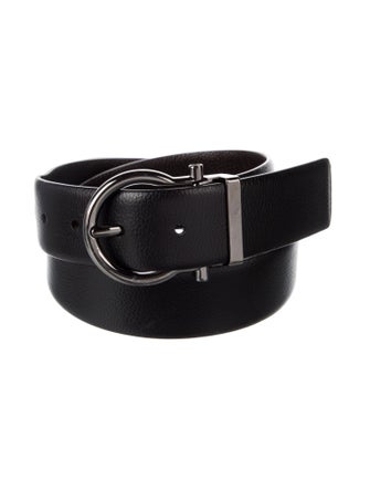 Ferragamo Skinny Leather Waist Belt