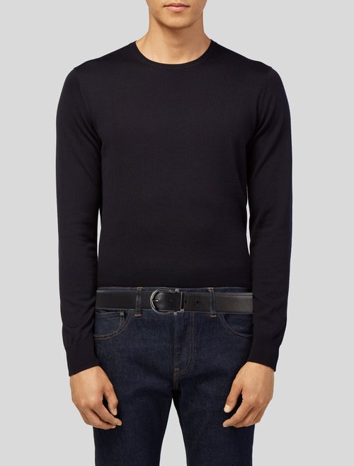 Ferragamo Skinny Leather Waist Belt