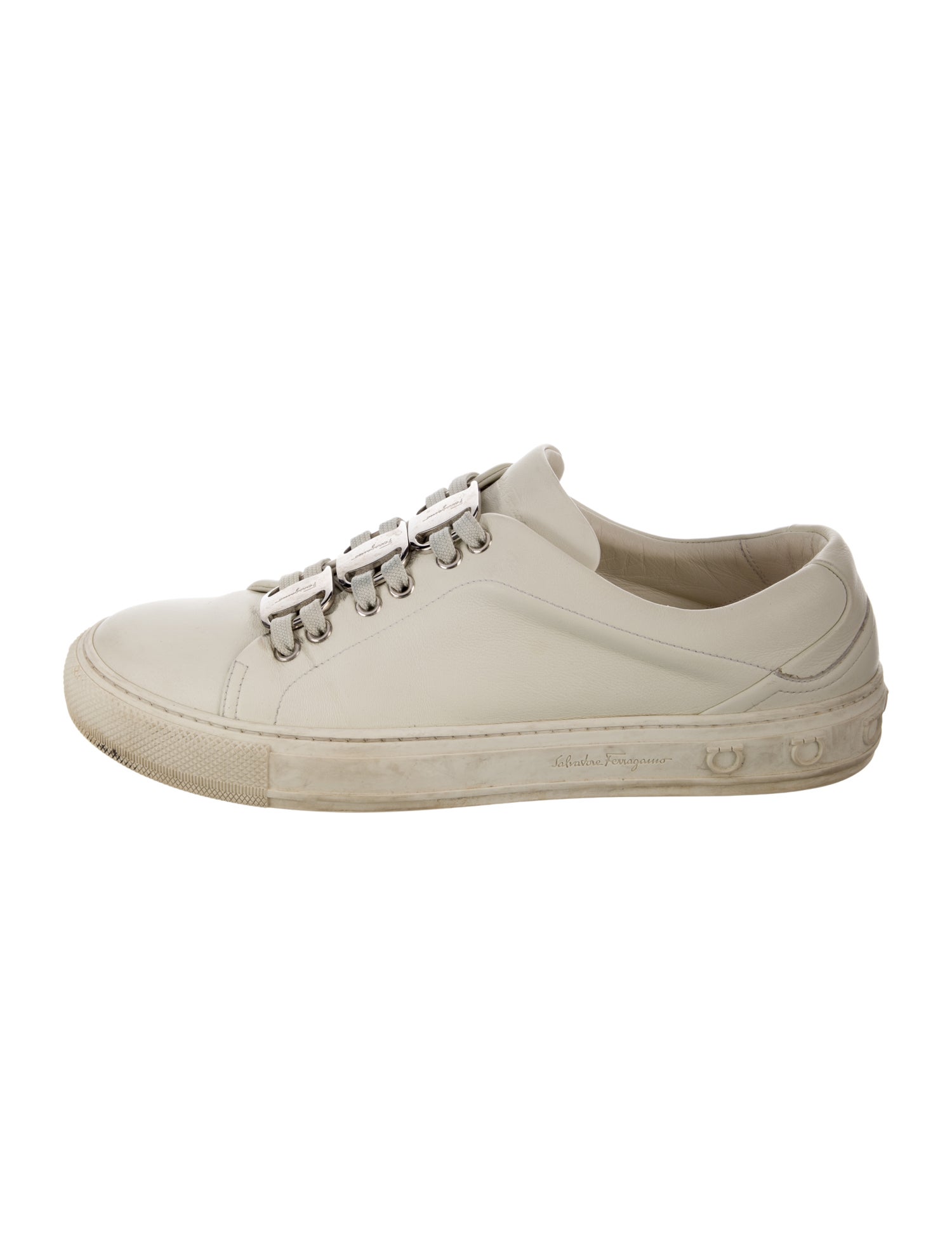 Salvatore Ferragamo Leather Sneakers