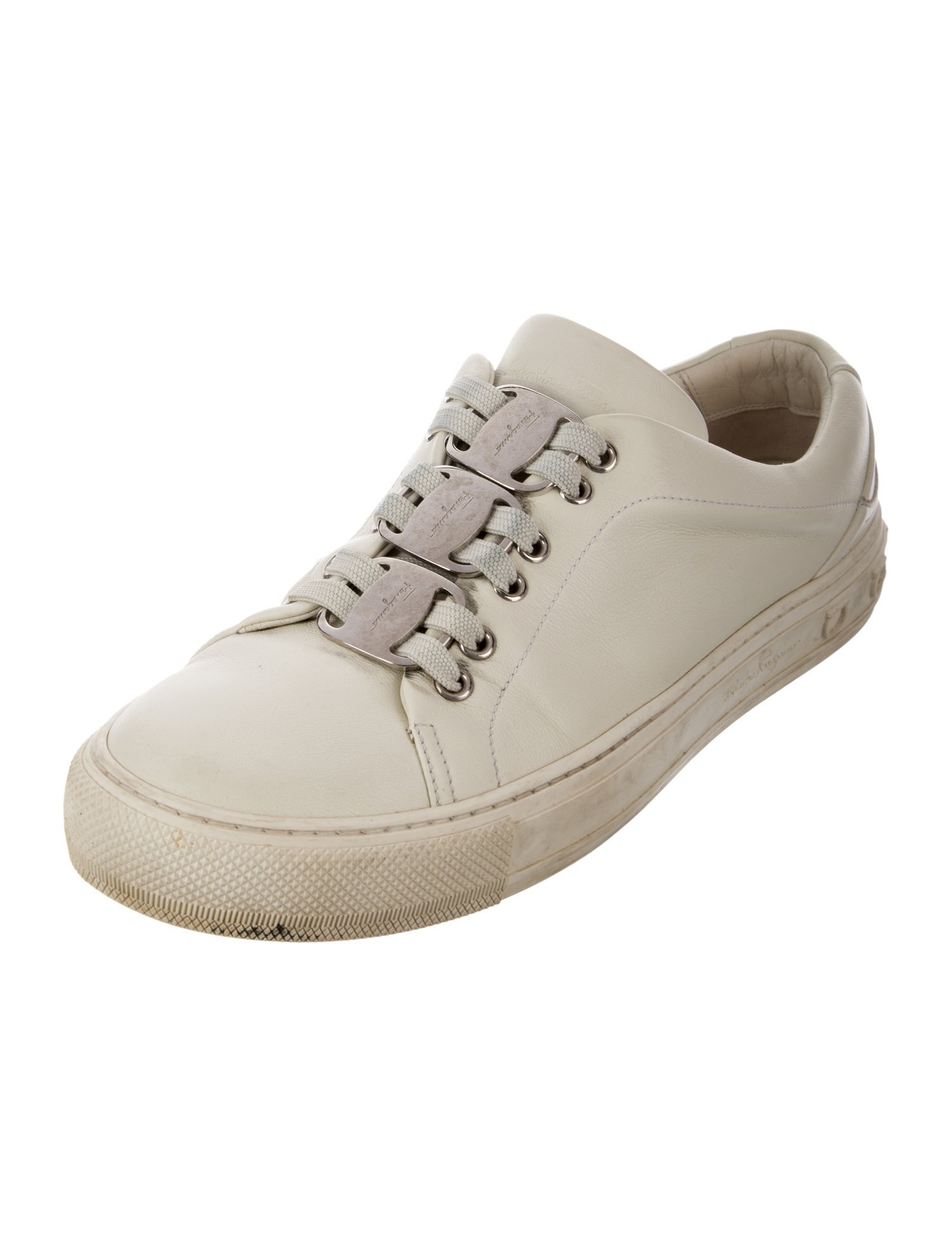 Salvatore Ferragamo Leather Sneakers