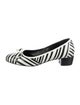 Ferragamo Vara Bow Accent Leather Flats