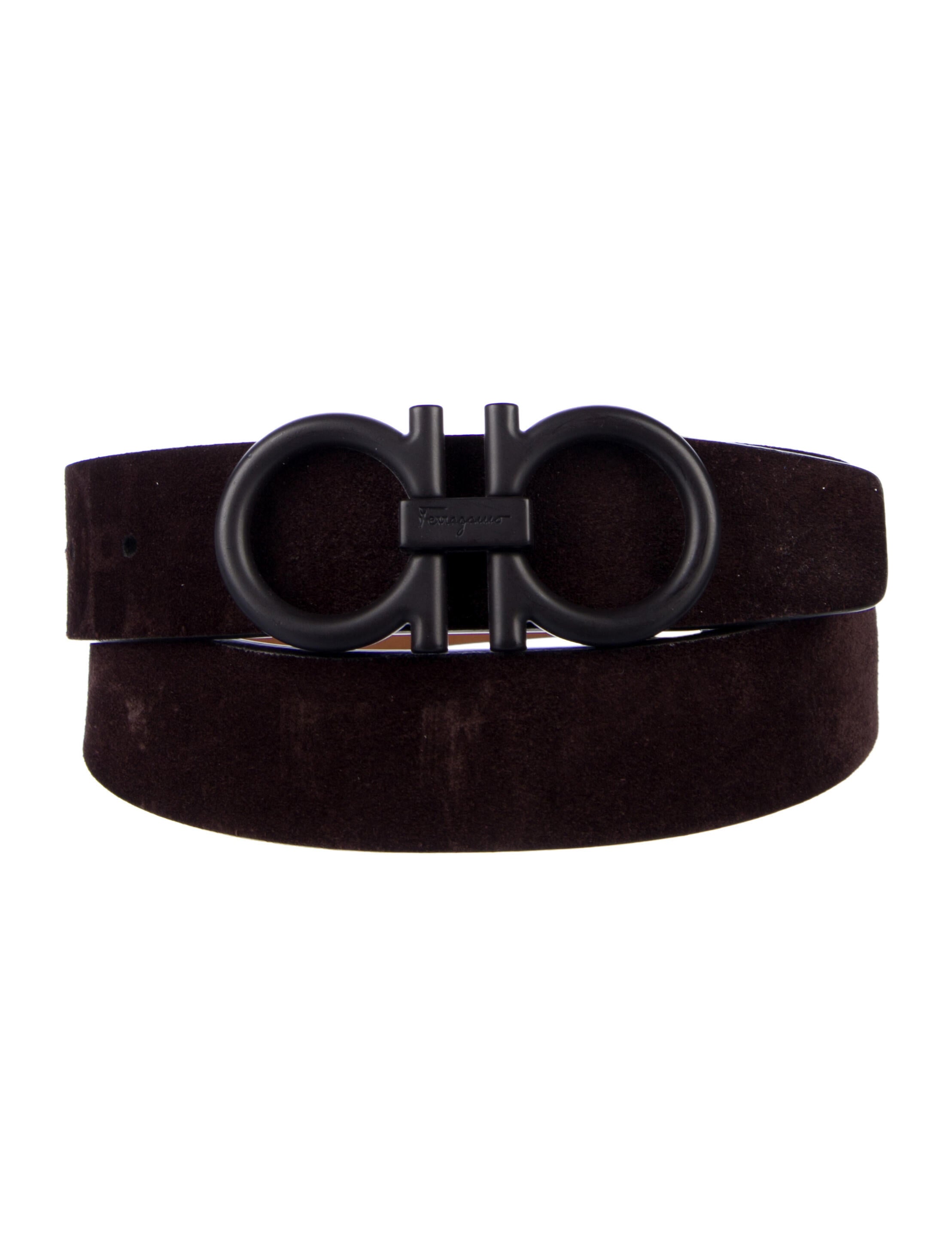 Ferragamo Suede Belt