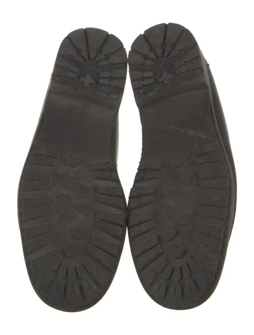 Salvatore Ferragamo Gancini Logo Leather Loafers