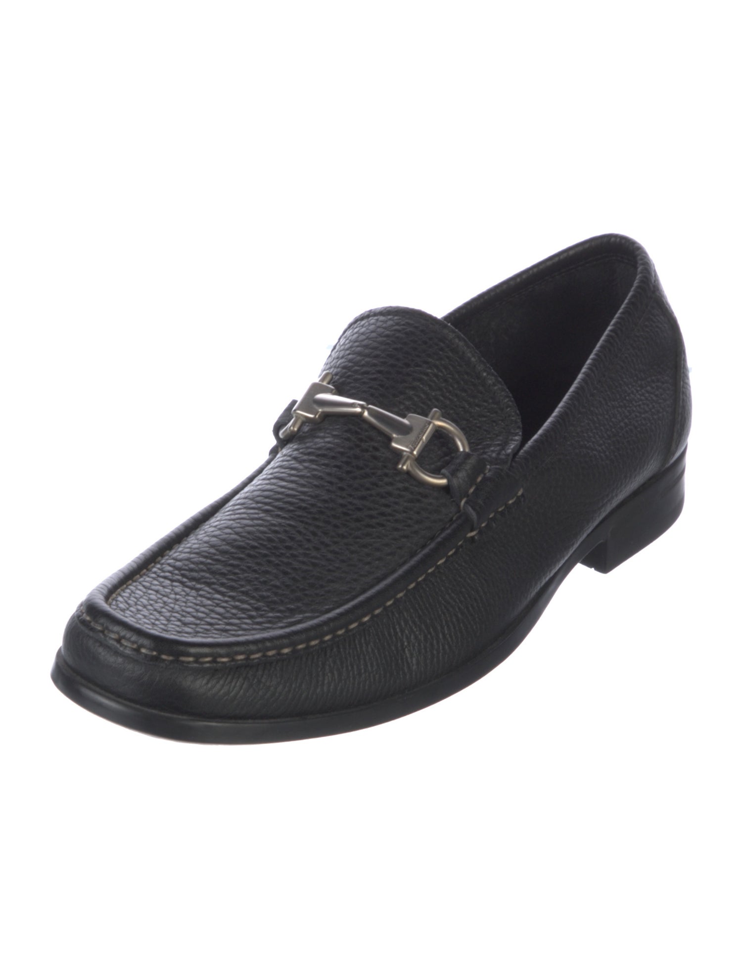 Ferragamo Leather Dress Loafers
