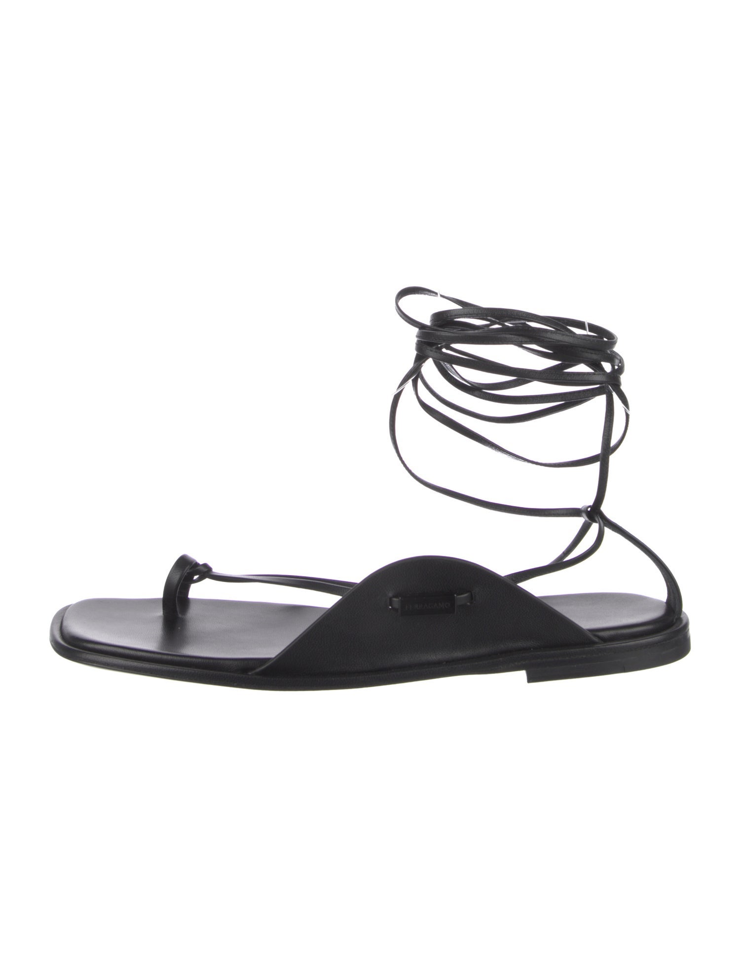 Ferragamo Leather Gladiator Sandals w/ Tags