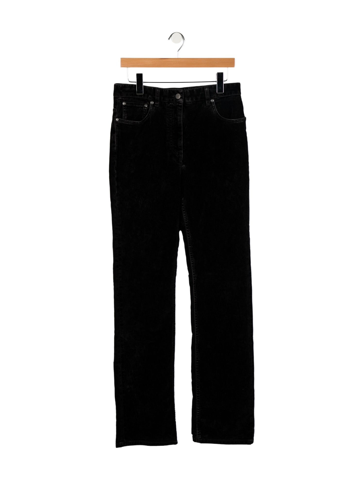 Ferragamo High-Rise Straight Leg Jeans w/ Tags