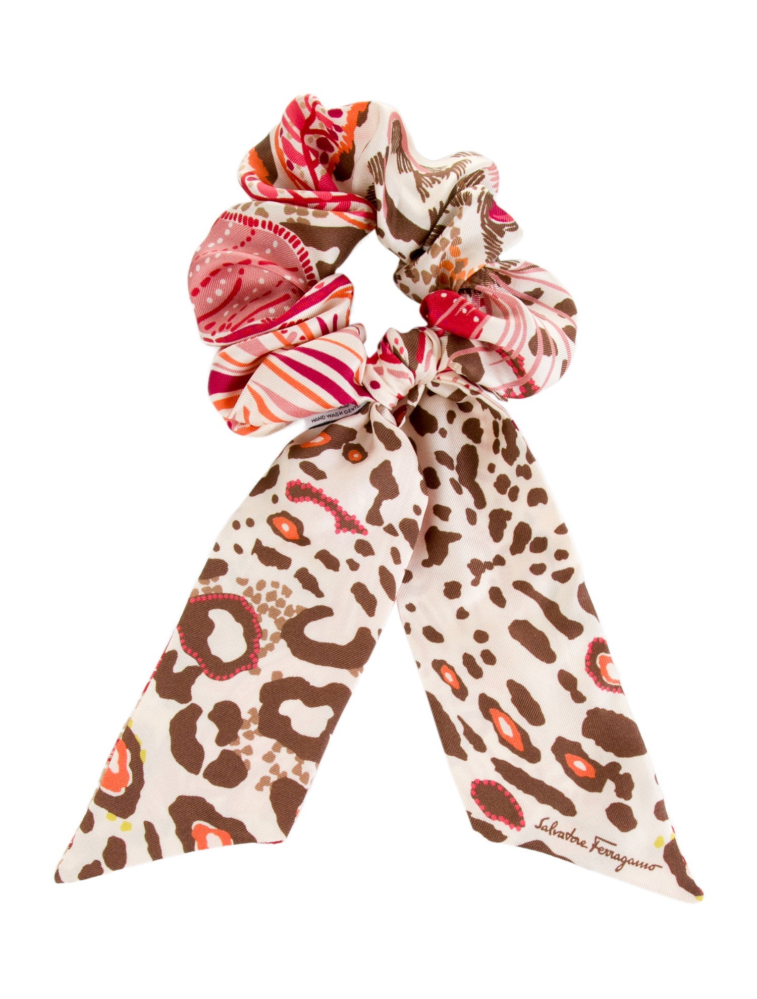 Ferragamo printed scrunchie