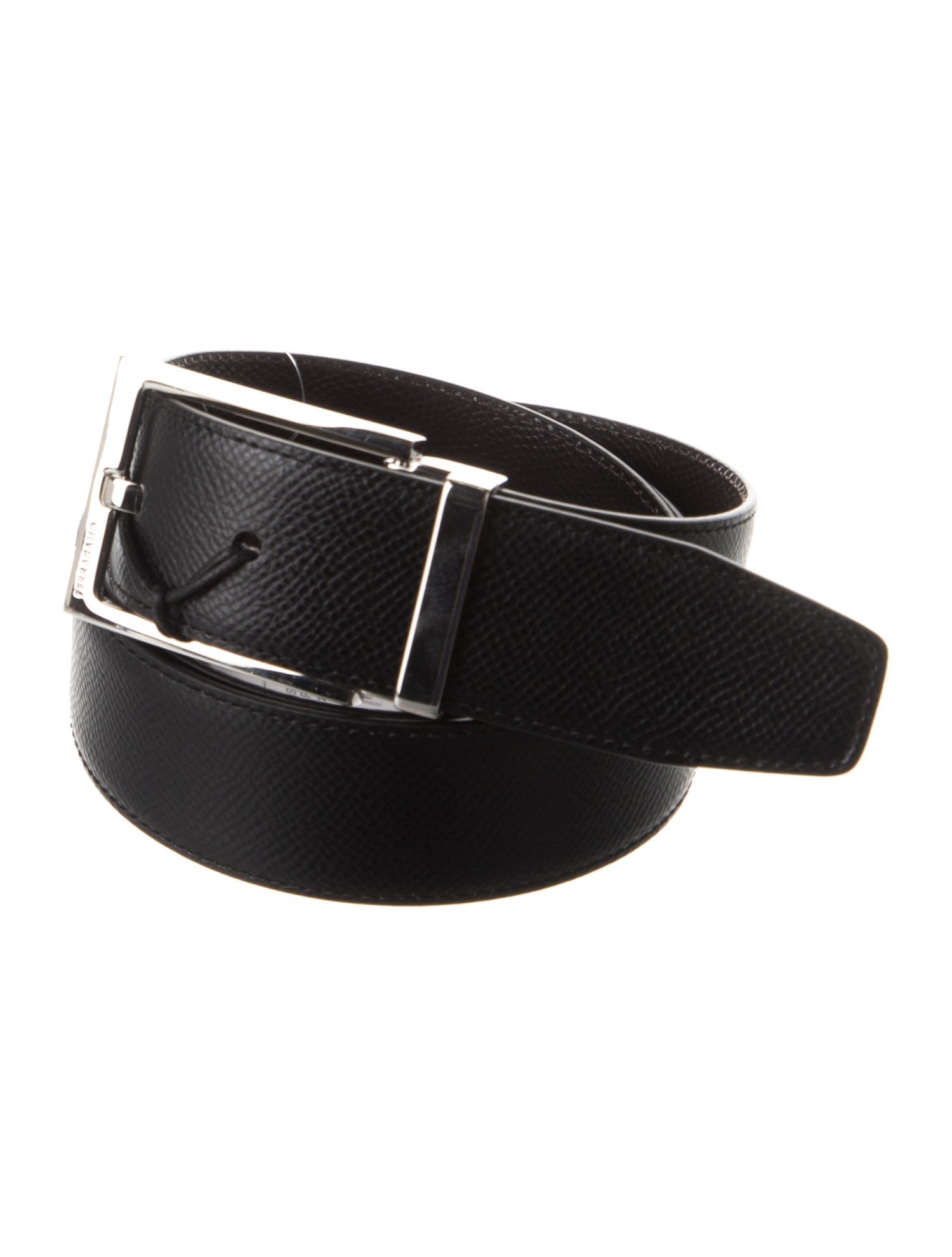 Ferragamo Reversible Leather Waist Belt w/ Tags