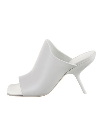 Ferragamo Leather Slides