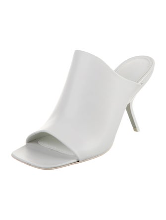 Ferragamo Leather Slides