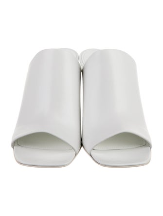 Ferragamo Leather Slides