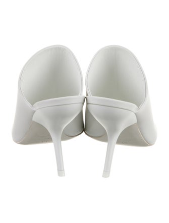 Ferragamo Leather Slides