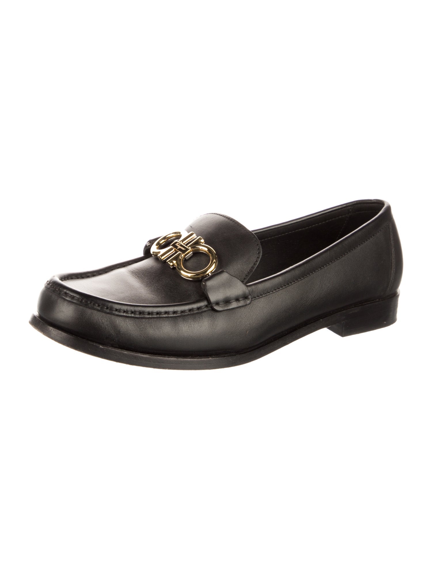 Ferragamo Leather Loafers