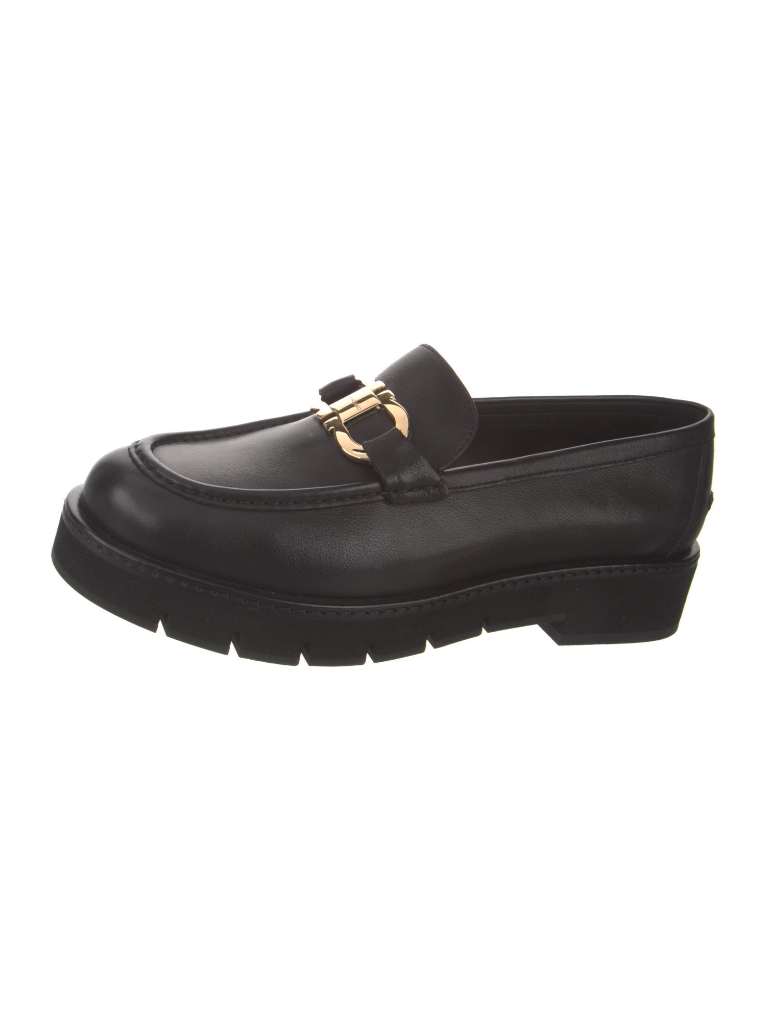 Ferragamo Leather Loafers