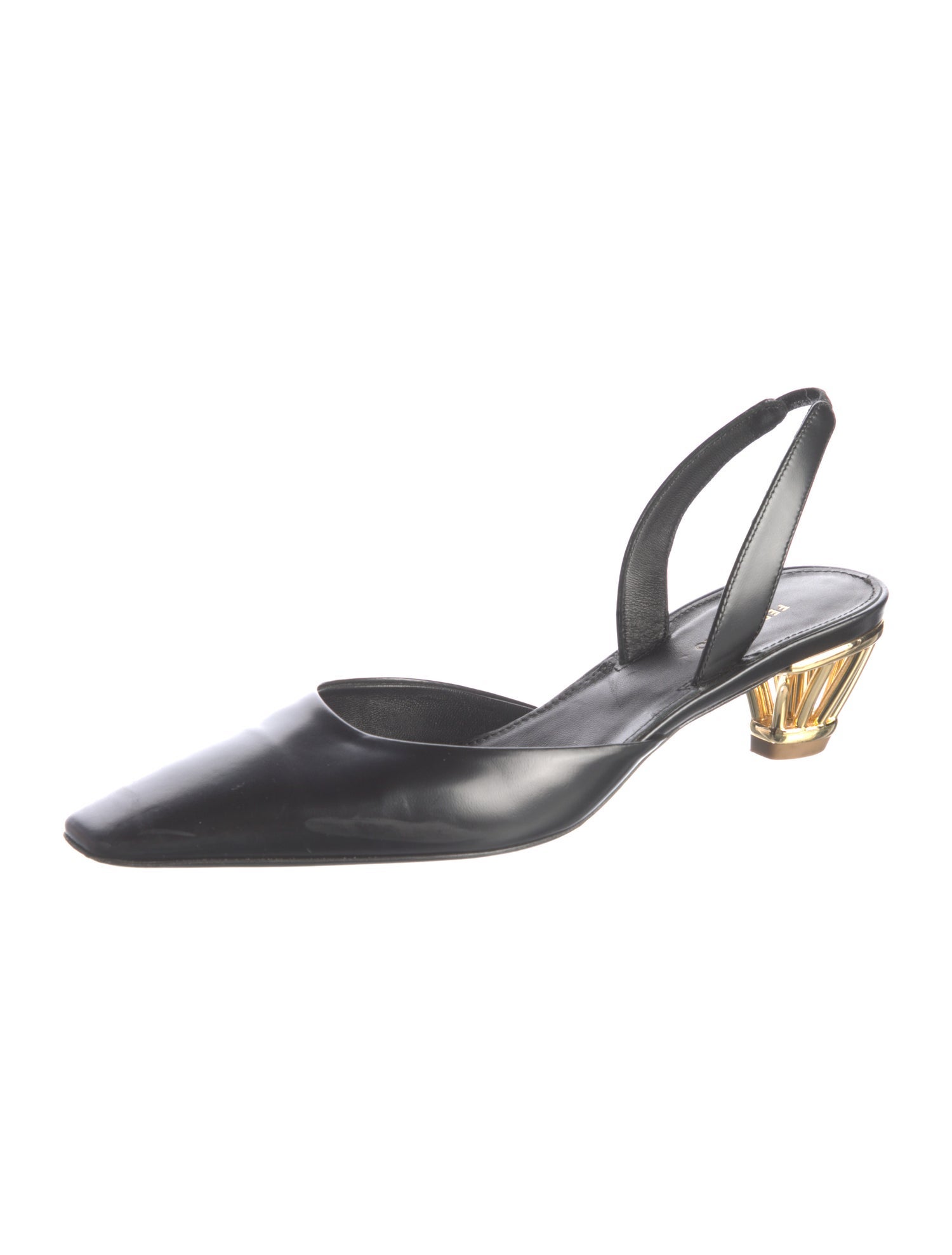 Ferragamo Leather Slingback Sandals