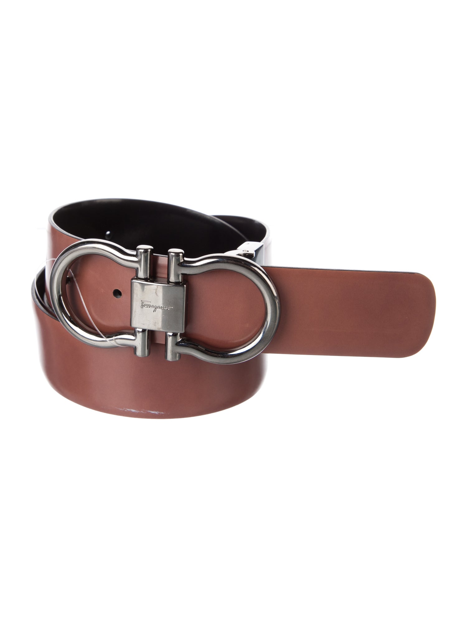 Ferragamo Leather Belt Kit