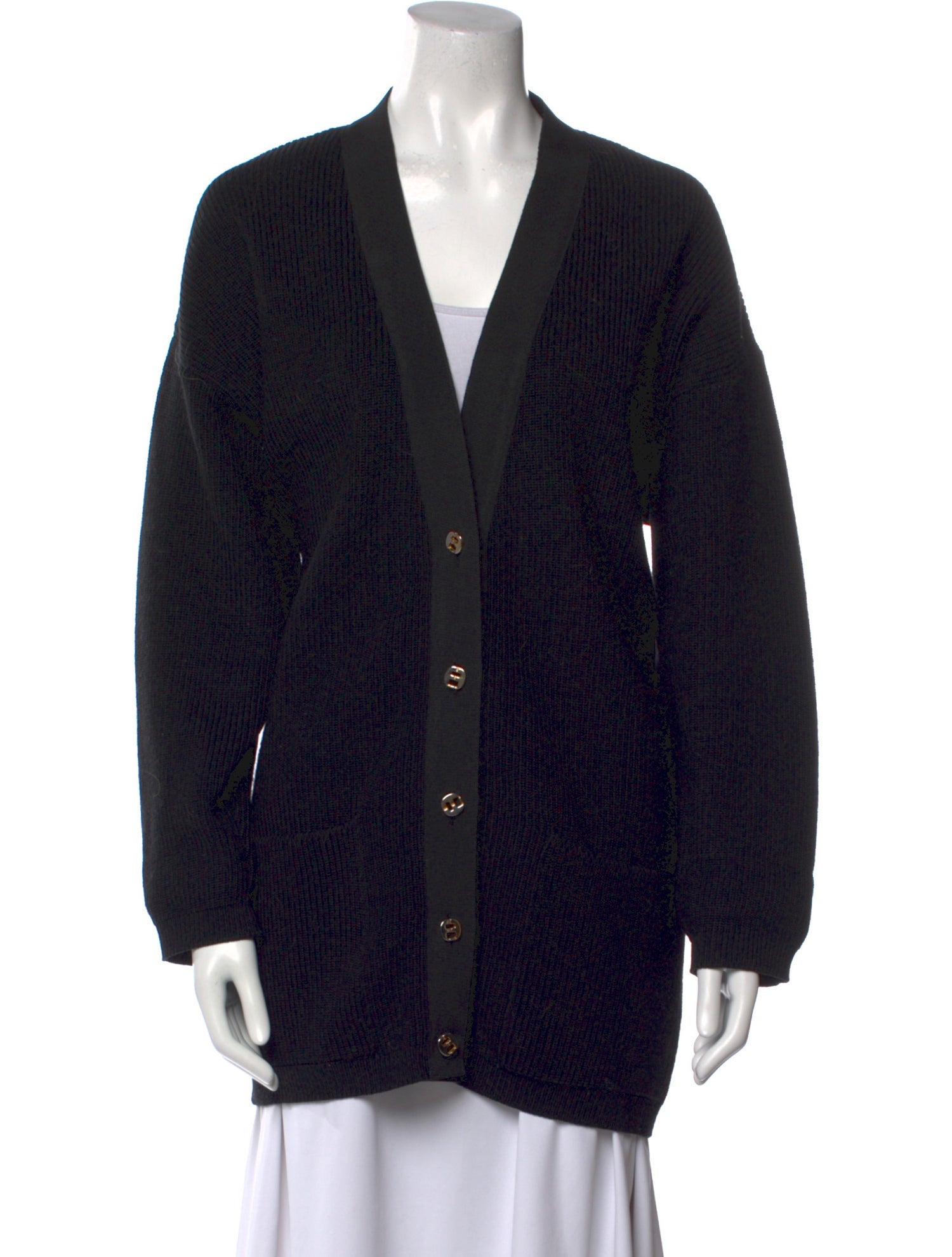 Ferragamo Wool V-Neck Sweater