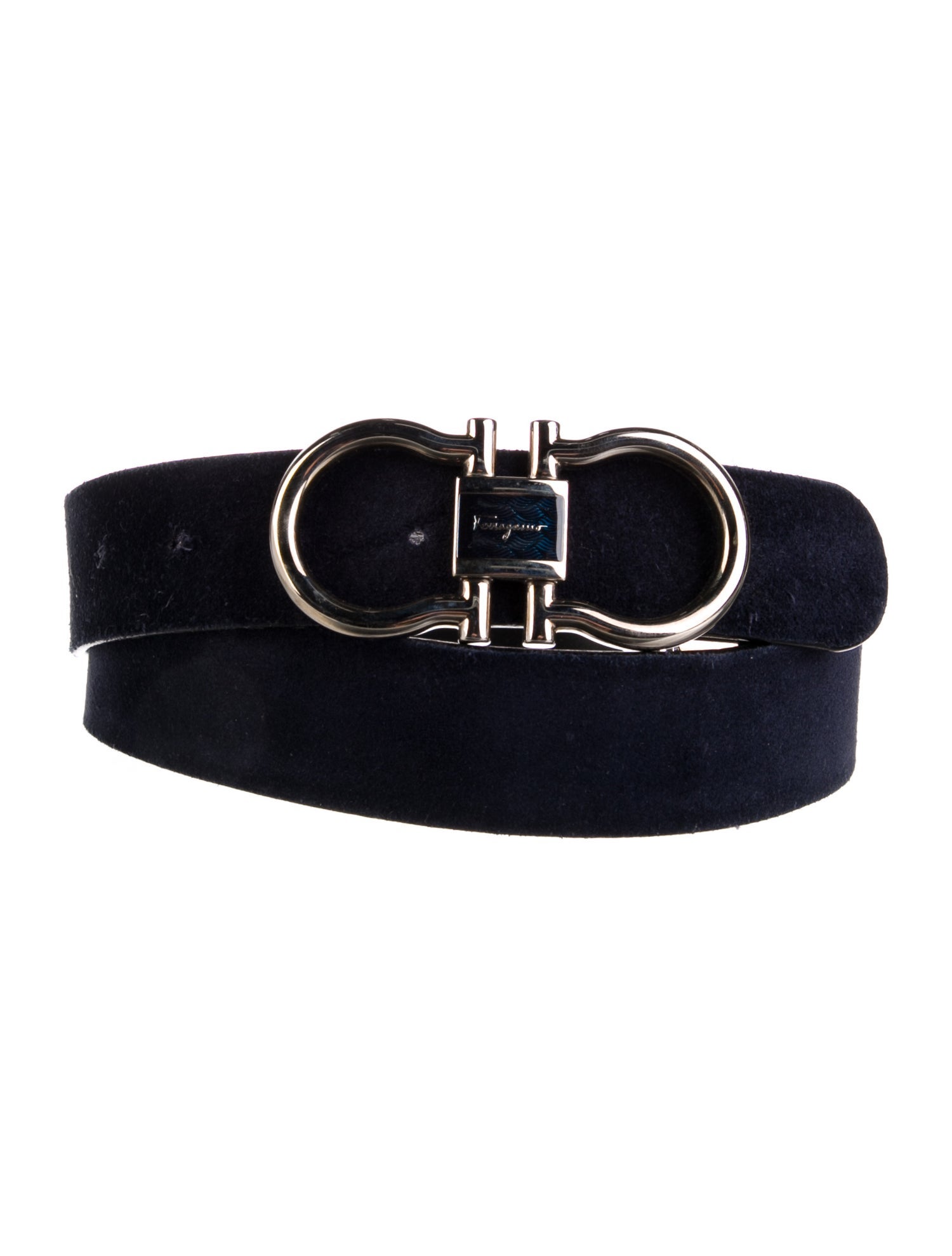 Ferragamo Suede Belt Kit