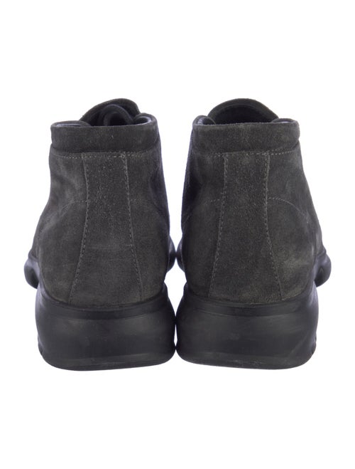 Salvatore Ferragamo Suede Lace-Up Boots