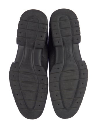 Salvatore Ferragamo Suede Lace-Up Boots