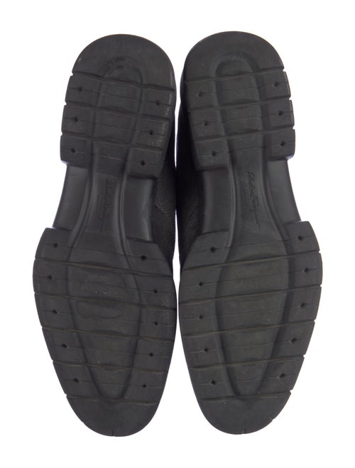 Salvatore Ferragamo Suede Lace-Up Boots