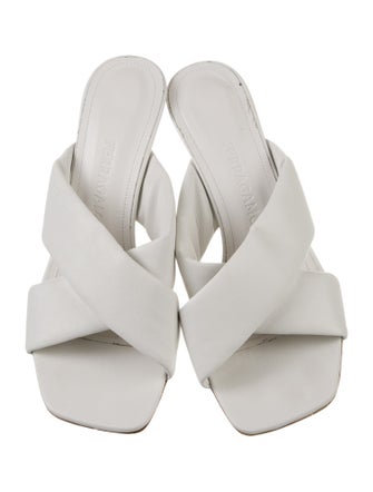 Ferragamo Leather Slides