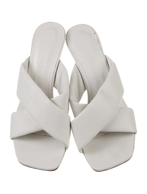 Ferragamo Leather Slides