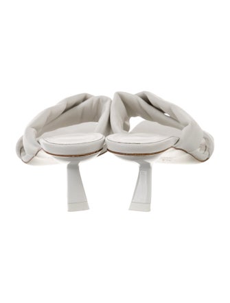 Ferragamo Leather Slides