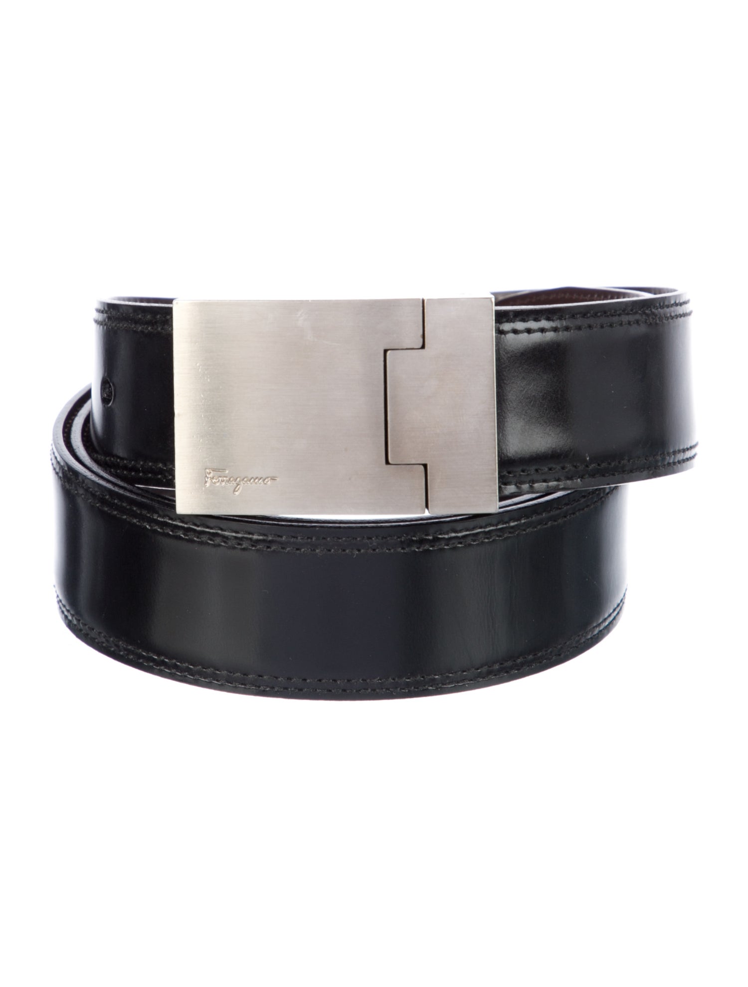 Ferragamo Leather Waist Belt