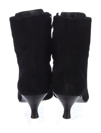 Salvatore Ferragamo Suede Sock Boots