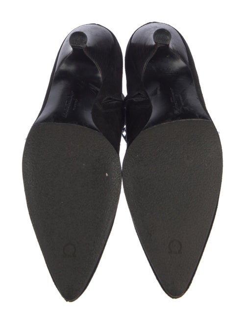 Salvatore Ferragamo Suede Sock Boots