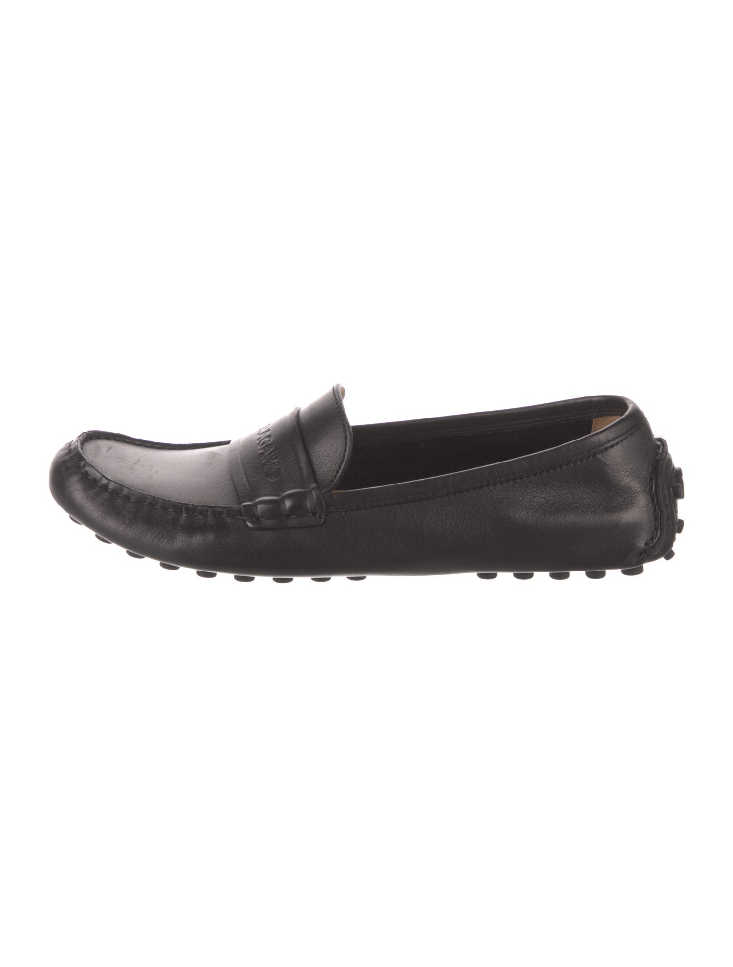 Ferragamo Leather Loafers