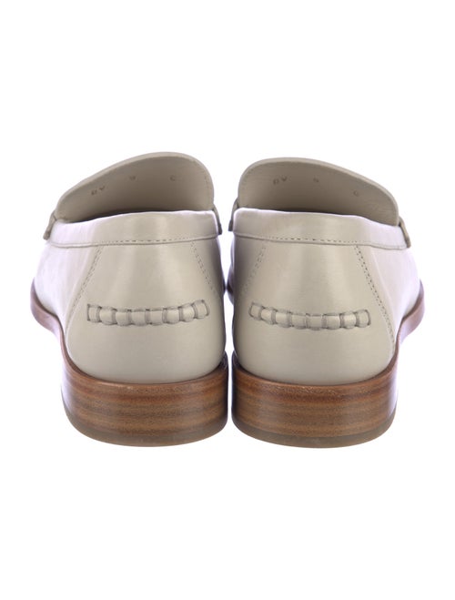 Ferragamo Gancini Logo Leather Loafers