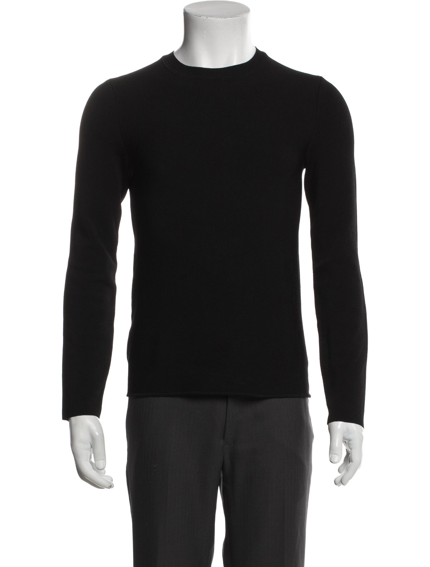 Ferragamo Crew Neck Long Sleeve Pullover