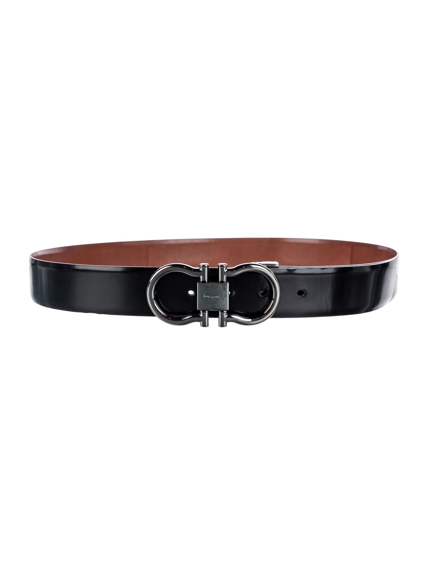 Ferragamo Reversible Gancini Logo Belt
