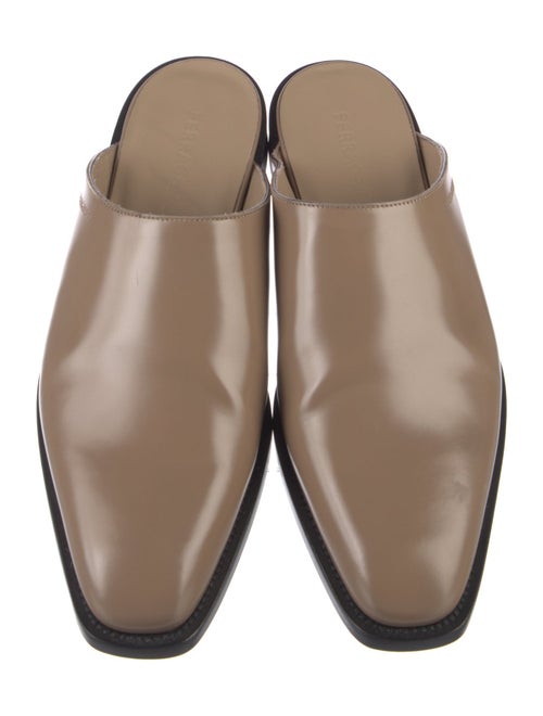 Ferragamo Leather Slides