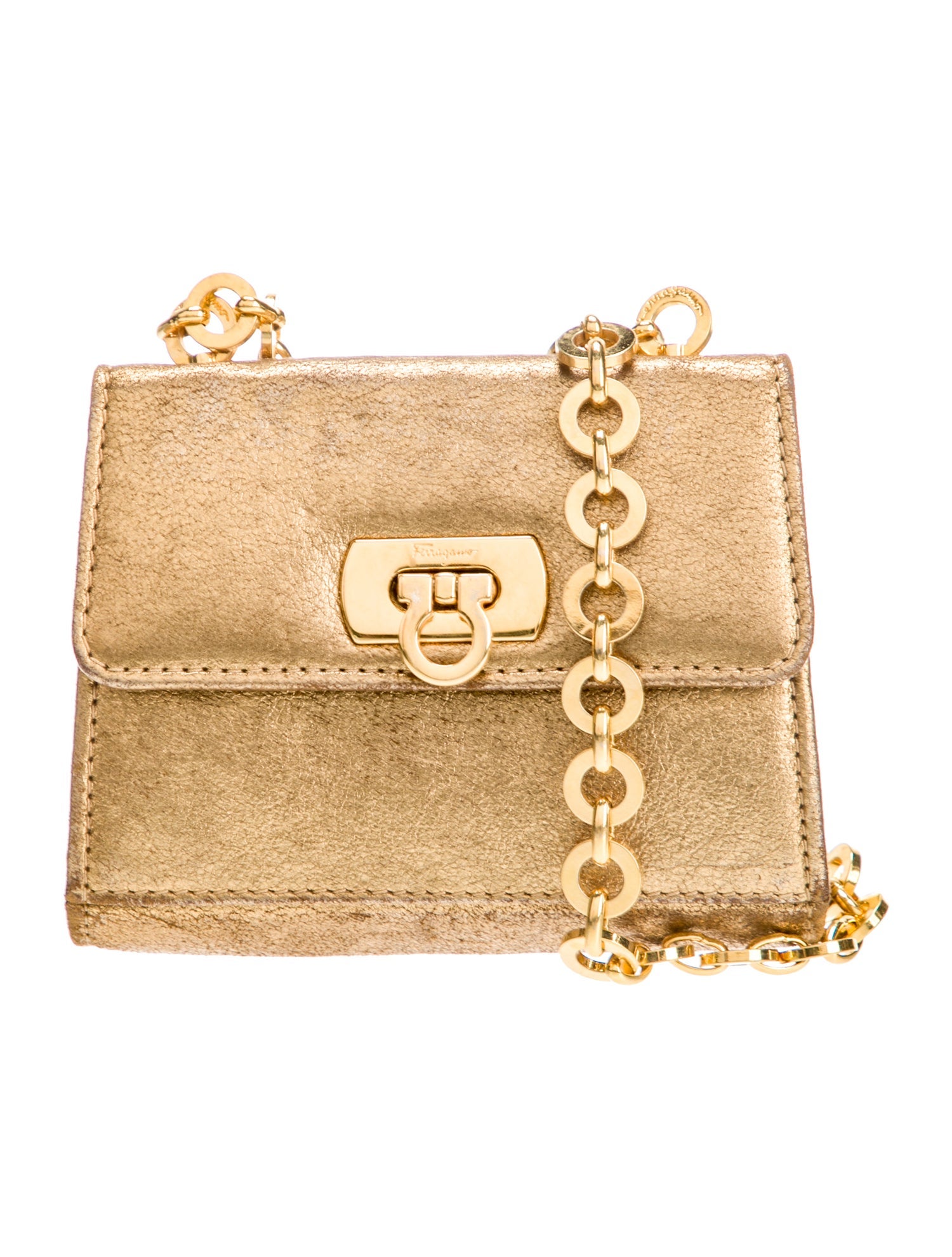 Salvatore Ferragamo Ferragamo Gancio Clutch