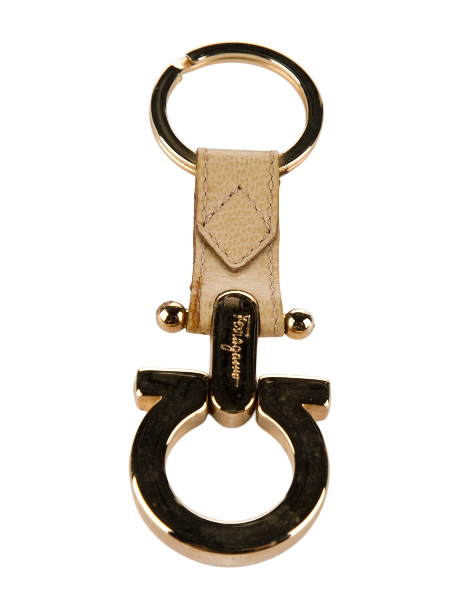 Ferragamo Women's Leather Keychain