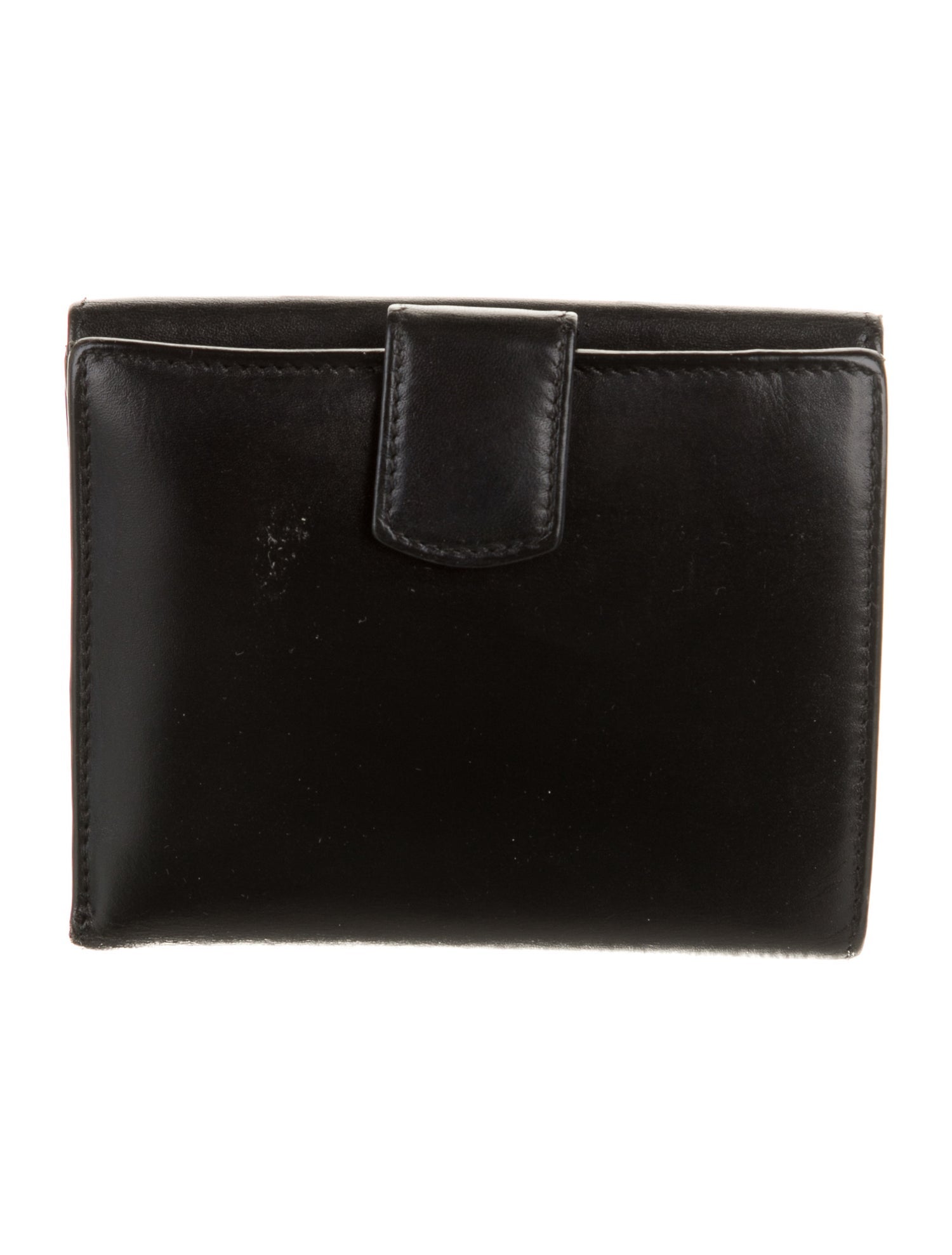 Ferragamo Leather Compact Wallet