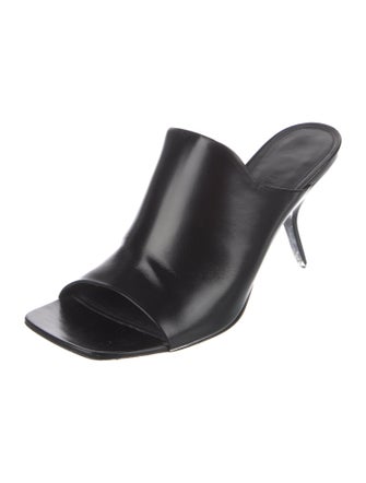 Ferragamo Leather Slides