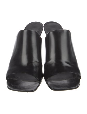 Ferragamo Leather Slides