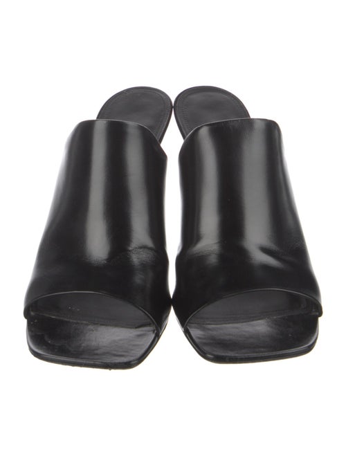 Ferragamo Leather Slides