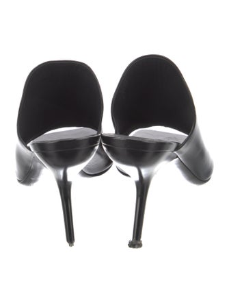 Ferragamo Leather Slides