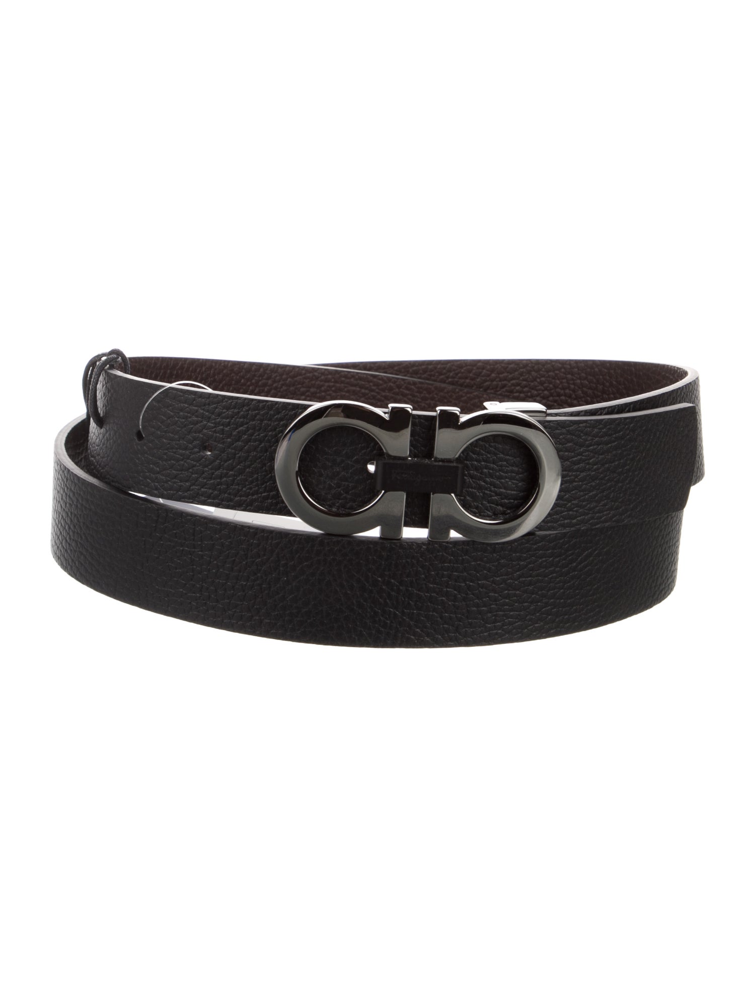 Ferragamo Leather Belt Kit w/ Tags