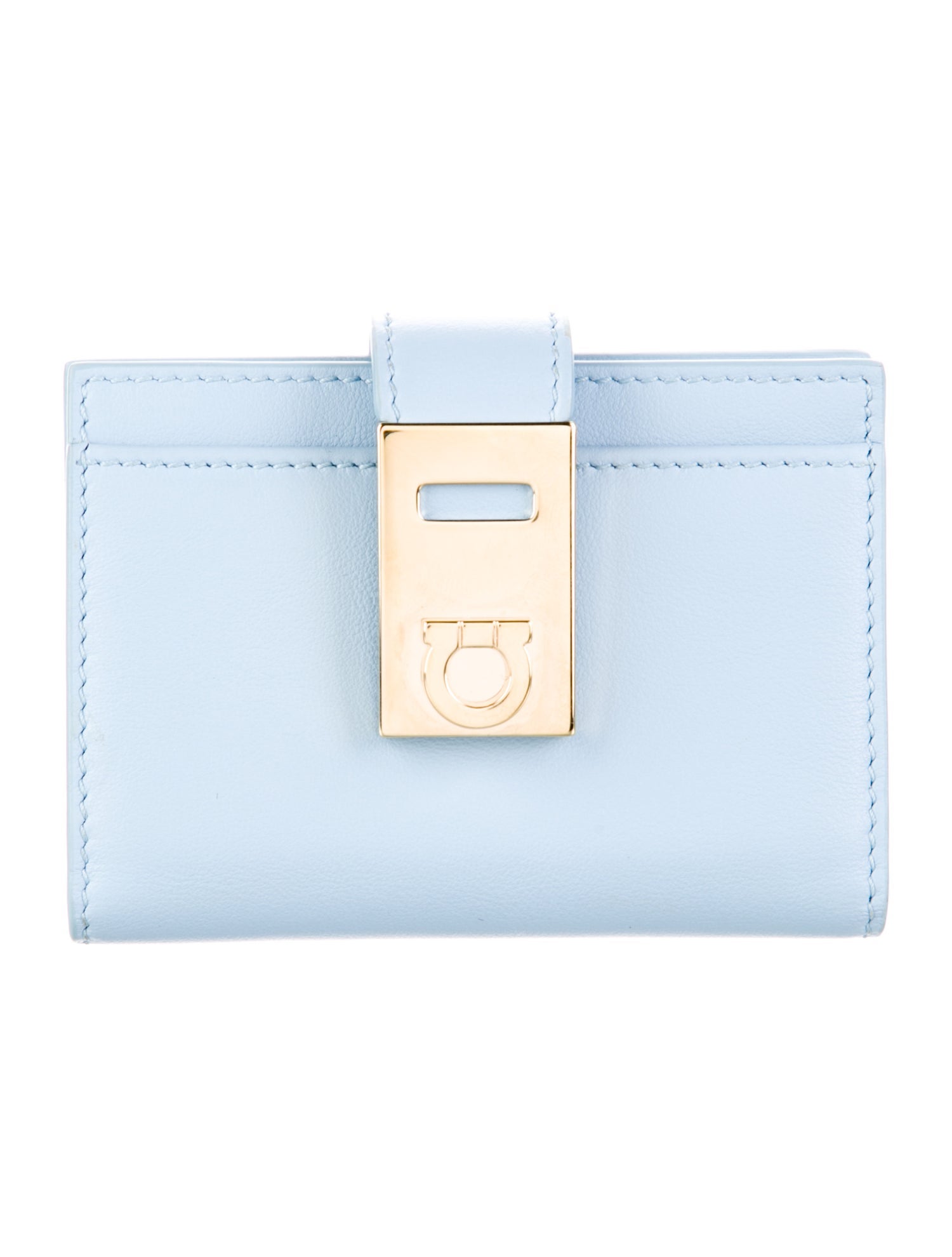 Ferragamo Leather Compact Wallet
