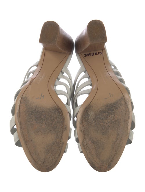 Ferragamo Leather Slides