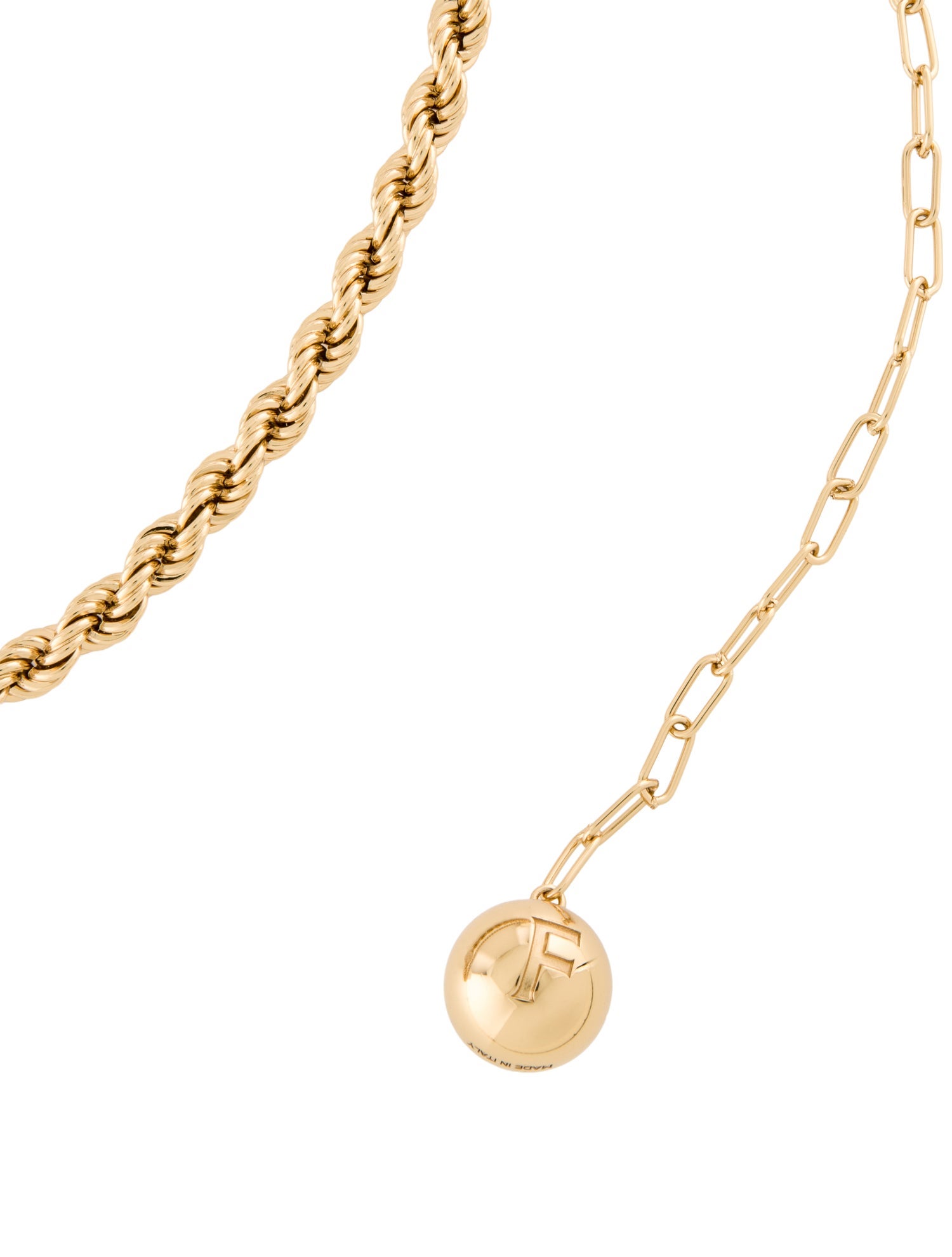 Ferragamo Skinny Metal Chain-Link Belt