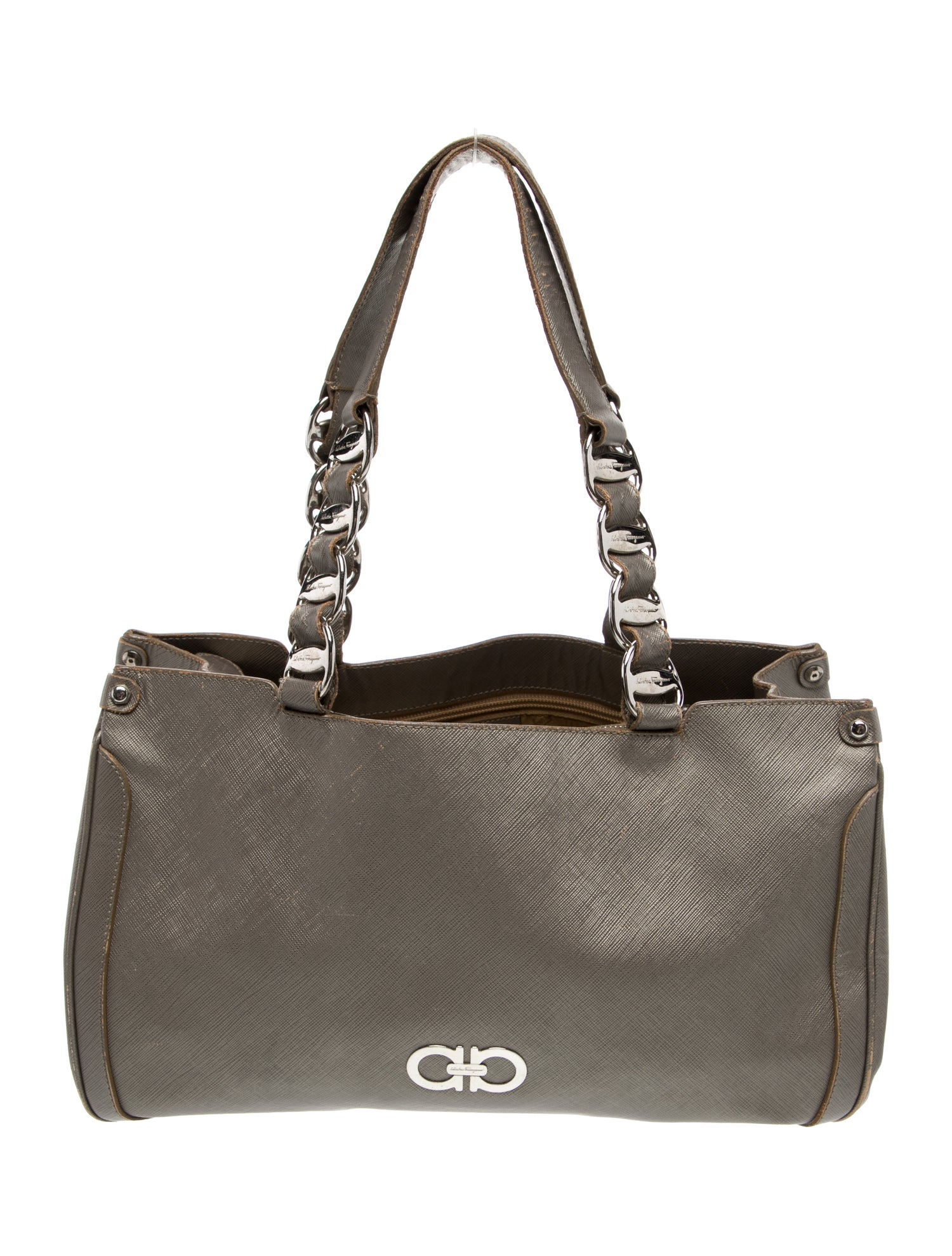 Ferragamo Gancini Top Handle Bag